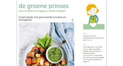 Desktop Screenshot of groeneprinses.be